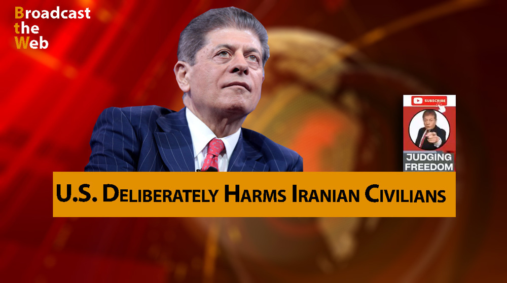 US deliberately harms Iranian civilians