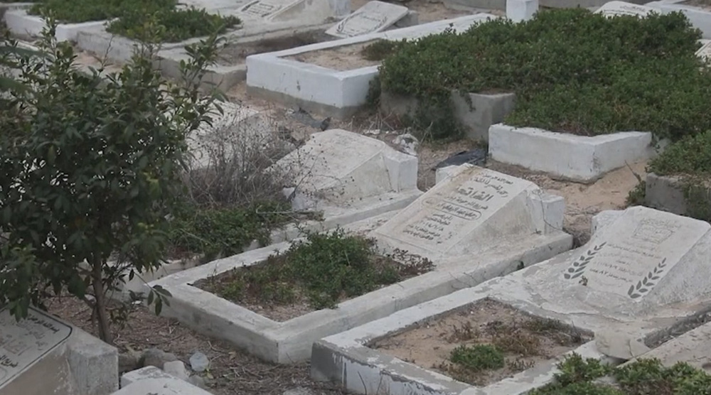 Israeli military destroys Gaza cemetery, scattering remains of over 700 graves