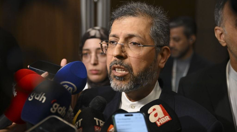 Iran, Russia, China have to unite against US lawlessness: Deputy FM