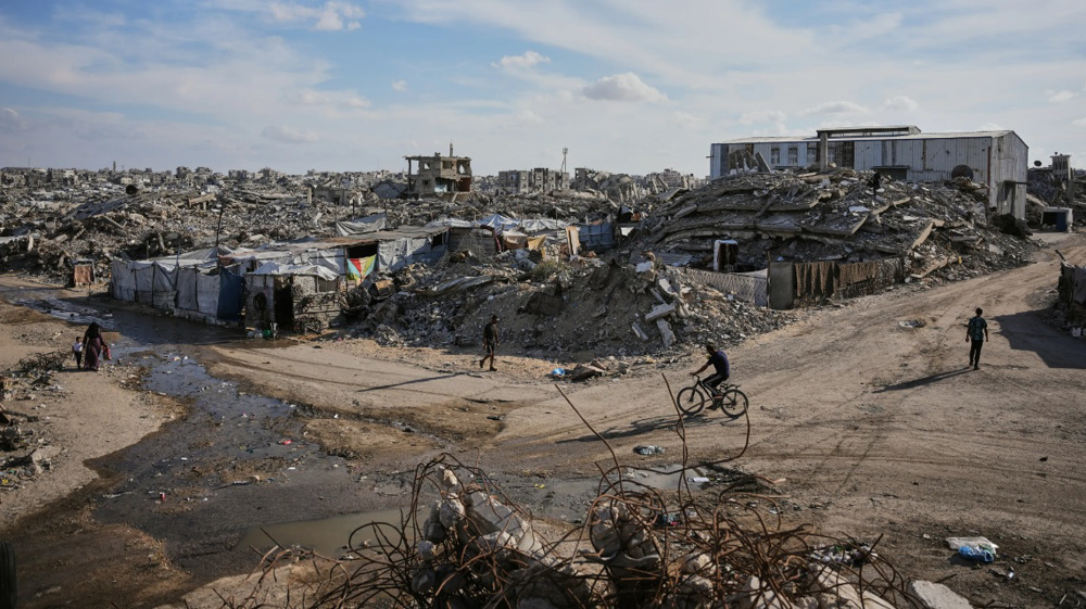 Palestinians-Destroyed buildings-Gaza Strip