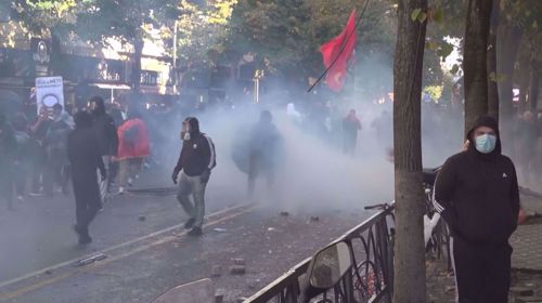 Student protests turn violent in Albania
