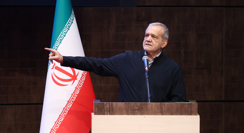 Bombs, missiles cannot force Iranian nation to surrender: President Pezeshkian