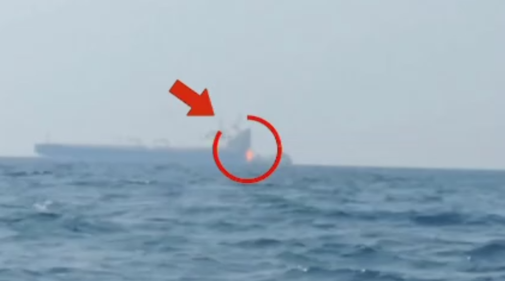 Second supertanker explodes after striking naval mine in Hormuz: IRGC Navy