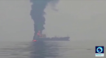 Violating oil tanker hits naval mine south of Strait of Hormuz: IRGC Navy