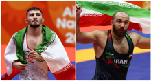 Iran’s Zare and Nokhodi strike gold in Asian Games freestyle wrestling
