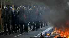 France school protests rage on as students decry police repression