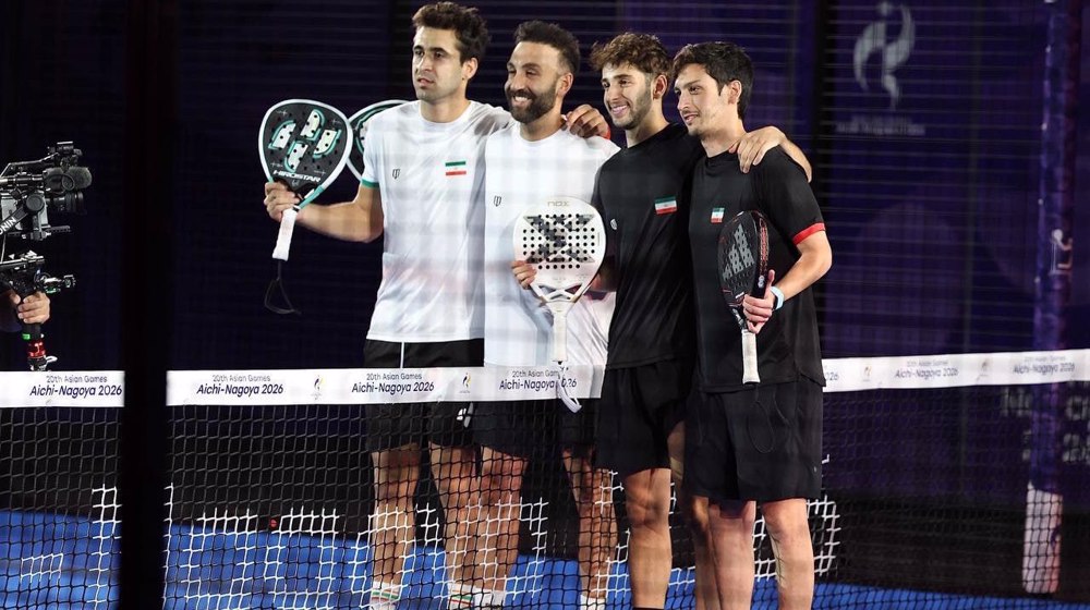 Shahi, Jamshidi win Iran’s historic bronze as padel debuts at Asian Games