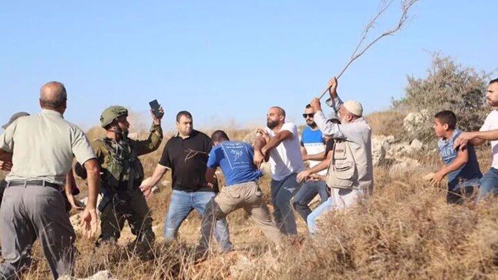 Israeli settlers attack Palestinian homes and olive farms in West Bank