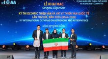 Iran crowned world champion in astronomy and astrophysics Olympiad in Vietnam