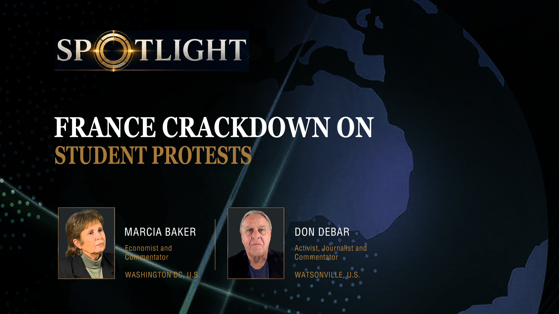 France crackdown on student protests