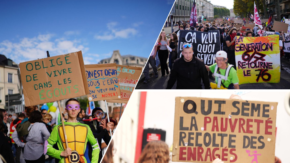 France/mouvement lycéen : des pancartes contrôlées par les forces de l’ordre
