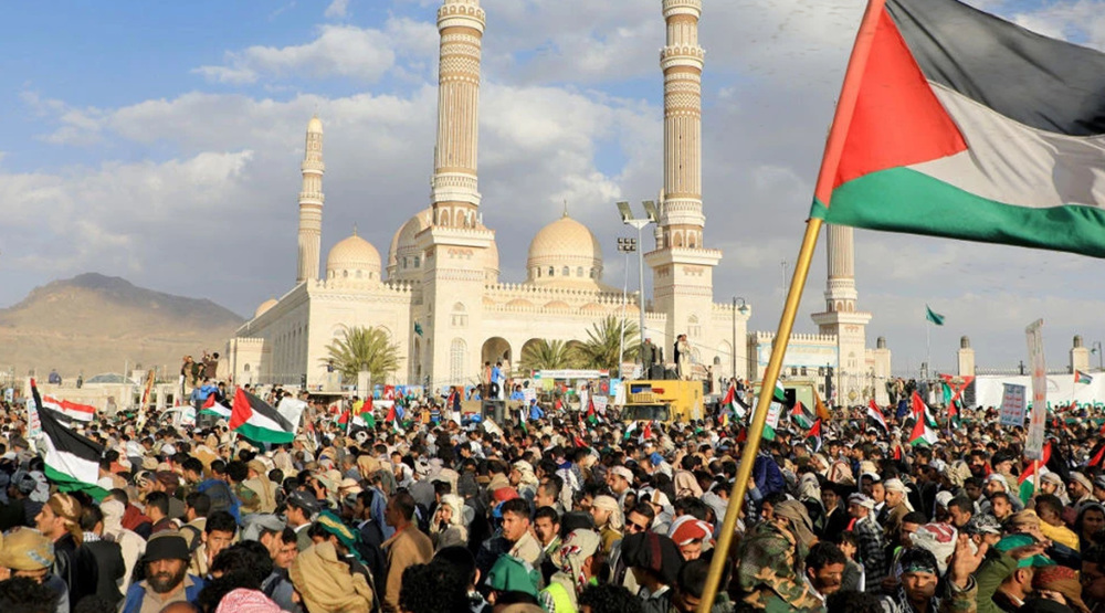 Mass rally in Yemen reaffirms support for Palestine