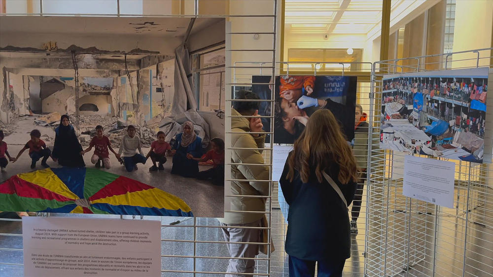 Brussels exhibition exposes Western-backed genocide in Gaza