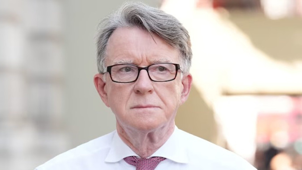 Former UK ambassador released on bail after arrest in Epstein-linked probe