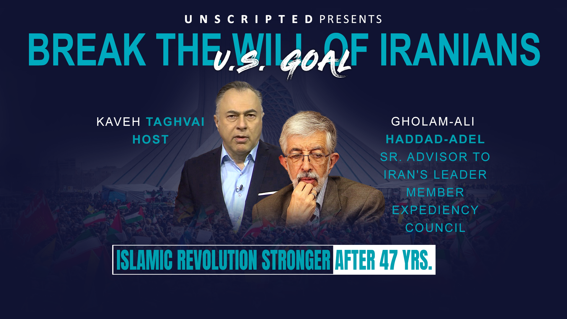 'Iranians will not hand over the country due to US military threats'