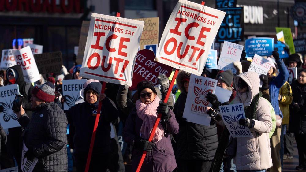 Nationwide protests continue a month after ICE killing