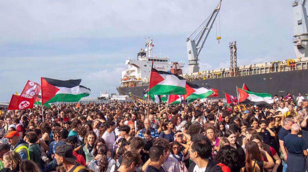 Les dockers de Méditerranée sont en grève en solidarité avec Gaza