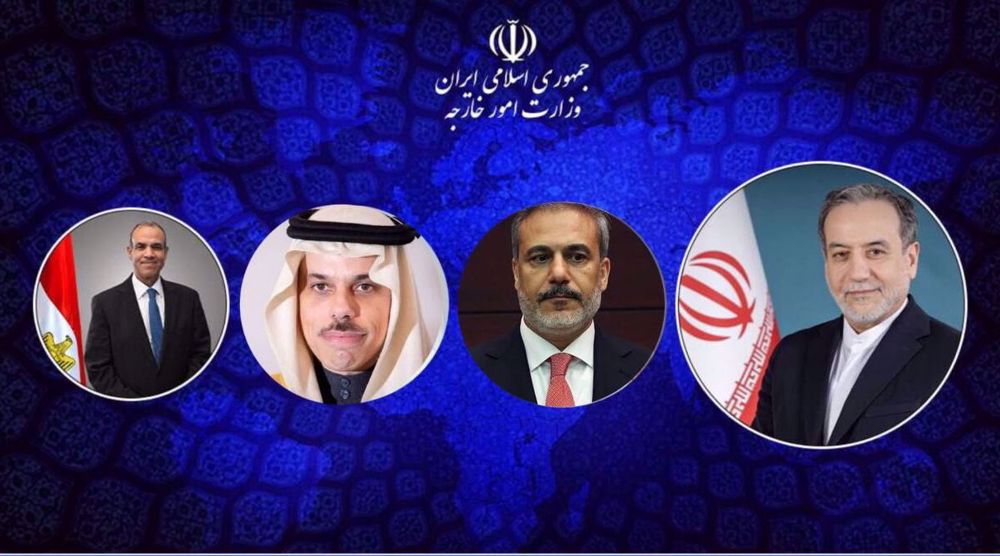 Araghchi holds calls with Turkish, Egyptian and Saudi counterparts on US talks