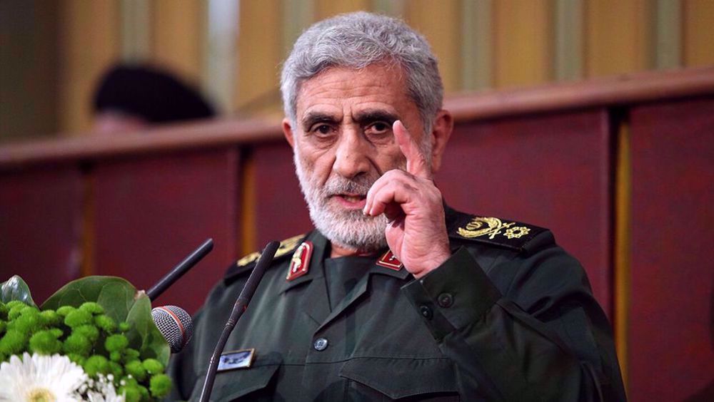 Global arrogance and Zionism fear axis of resistance: Senior IRGC Commander