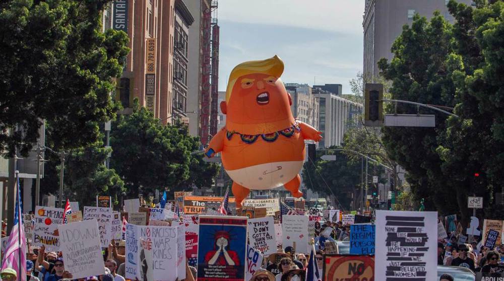 Des millions d’Américains dans la rue contre les politiques anti-migratoires et bellicistes de Trump