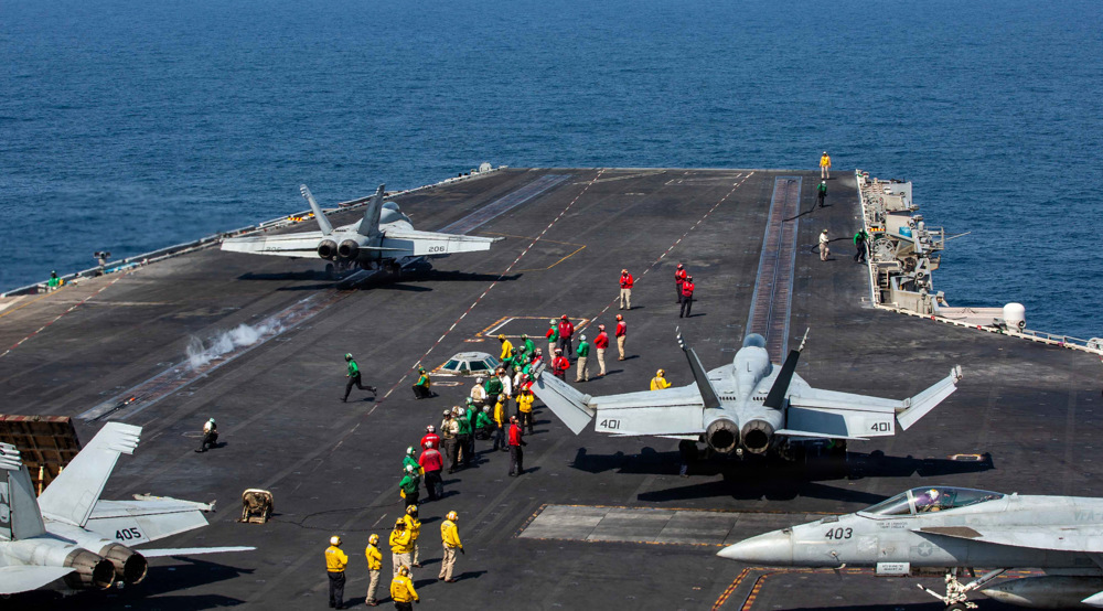 USS Abraham Lincoln flees after precision strike by IRGC drones in Sea of Oman