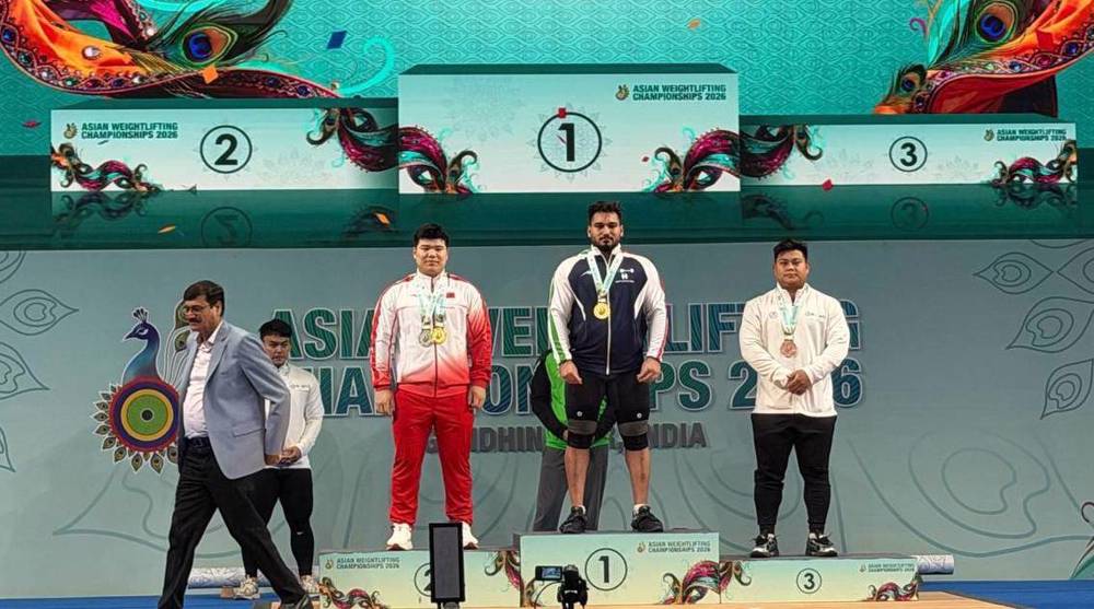 Iran’s Nasiri wins clean and jerk gold at Asian Weightlifting Championships