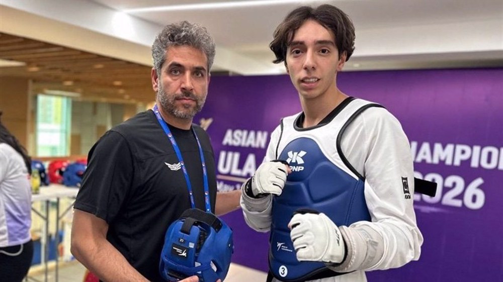 Hajimousaei stuns Olympic medalist to secure Iran’s fourth gold in Asian Taekwondo C’ships
