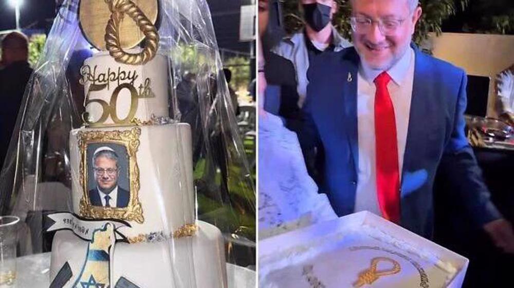 Israeli minister Ben-Gvir boasts noose-decorated cake on his birthday 