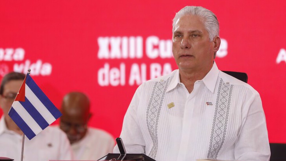 Cuban President Miguel Díaz-Canel