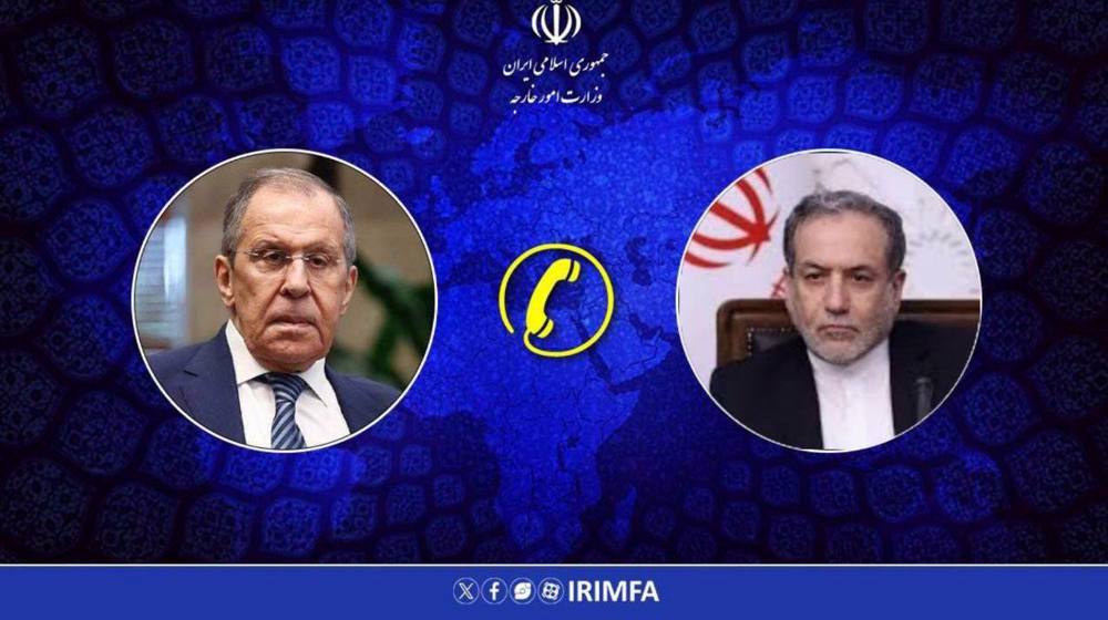 US bound to ensure proper implementation of MoU, Araghchi tells Lavrov  