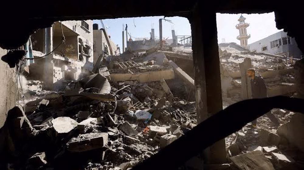 Rubble-Gaza genocidal war-Israel