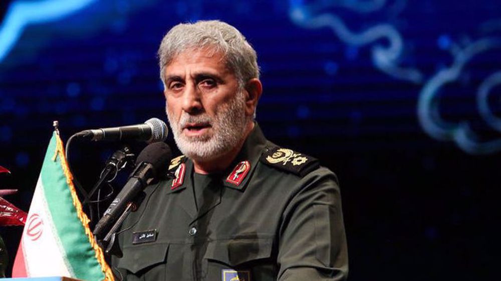 Le général Qaani met en garde Israël contre un retrait humiliant du Liban