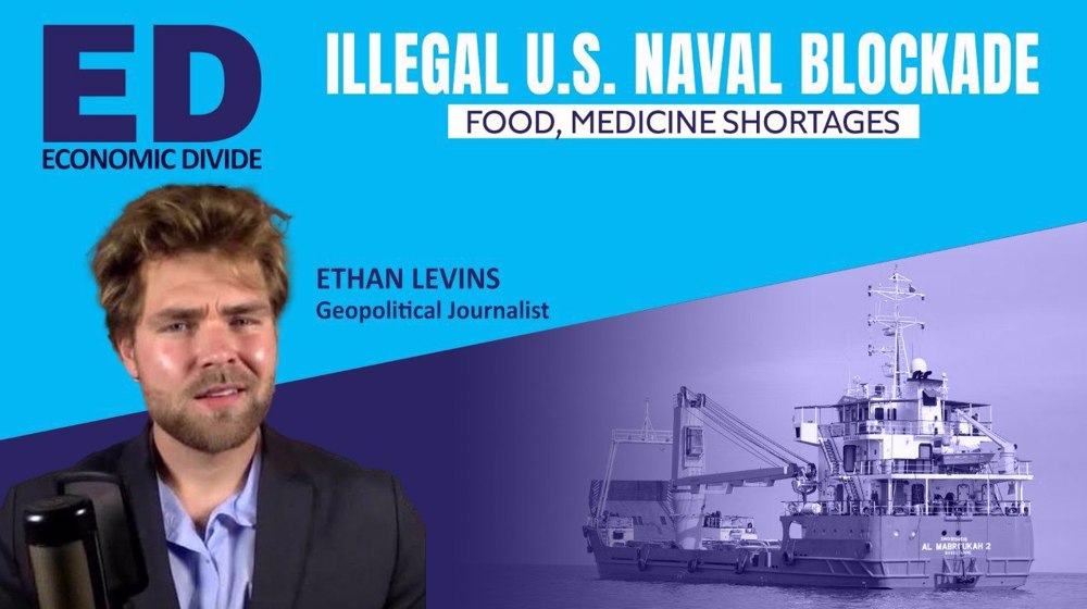 Illegal US naval blockade 
