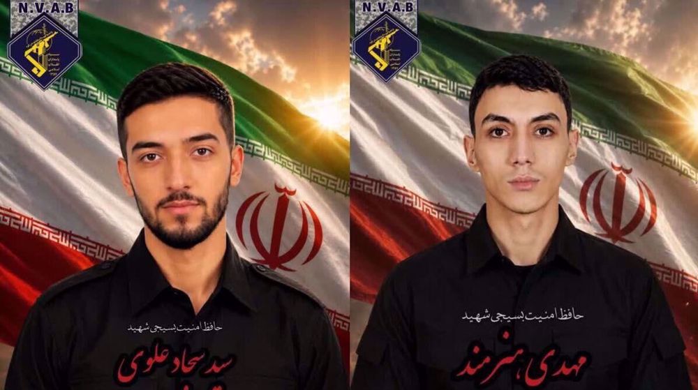 Two Basij volunteer forces martyred in attack during patrol for Leader's funeral in Mashhad