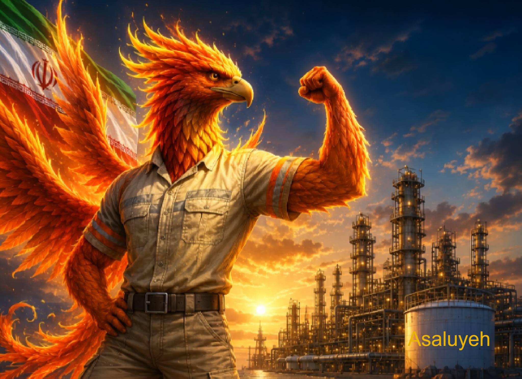 The phoenix of Asaluyeh rising from ashes of terrorist war