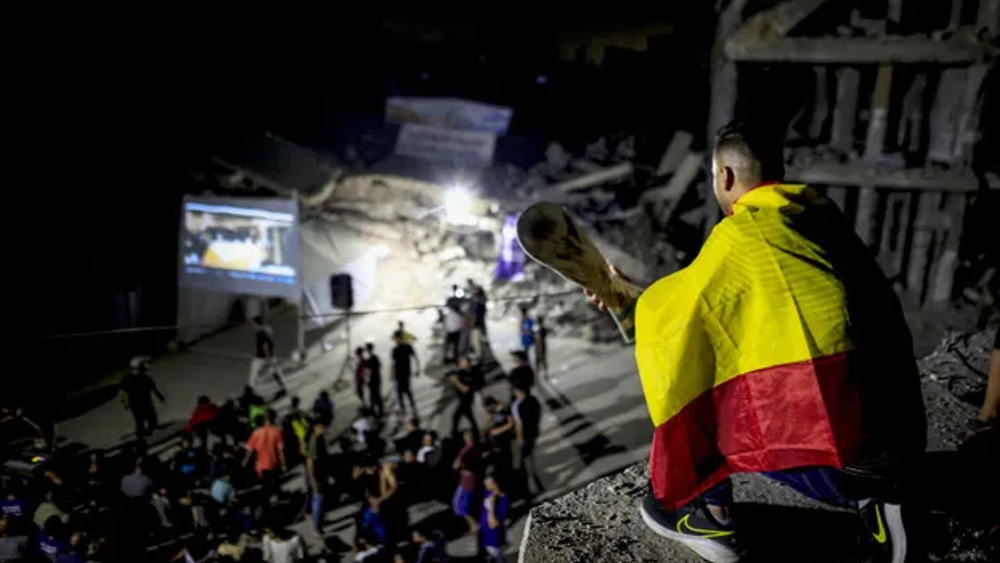 ‘We love you from Palestine’: Gazans celebrate Spain’s World Cup triumph