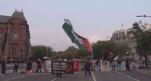 Protesters in Washington rally against Netanyahu's visit