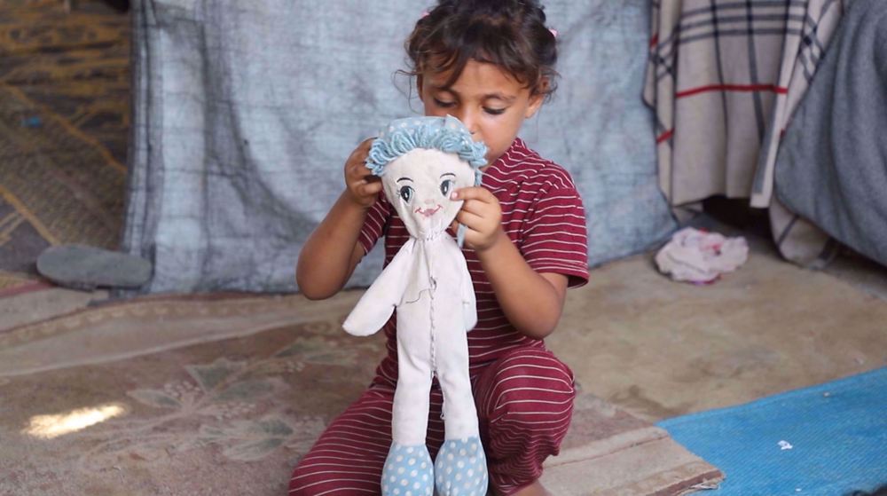 Gaza’s children turn war debris into toys as playgrounds vanish