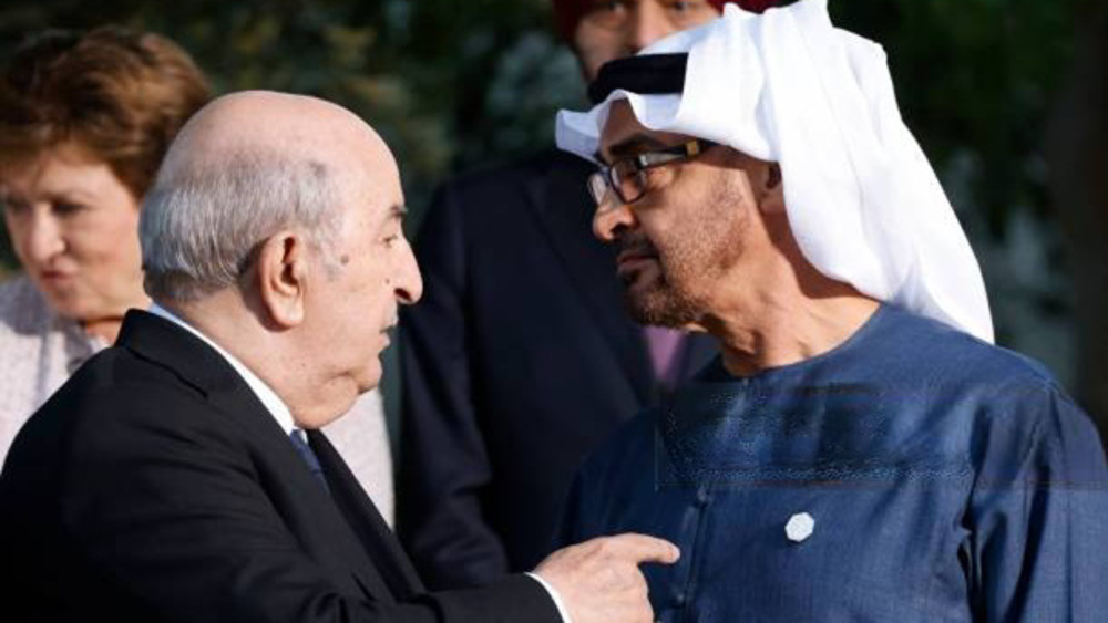 Algerian president condemns 'micro-state' of UAE over destabilizing activities