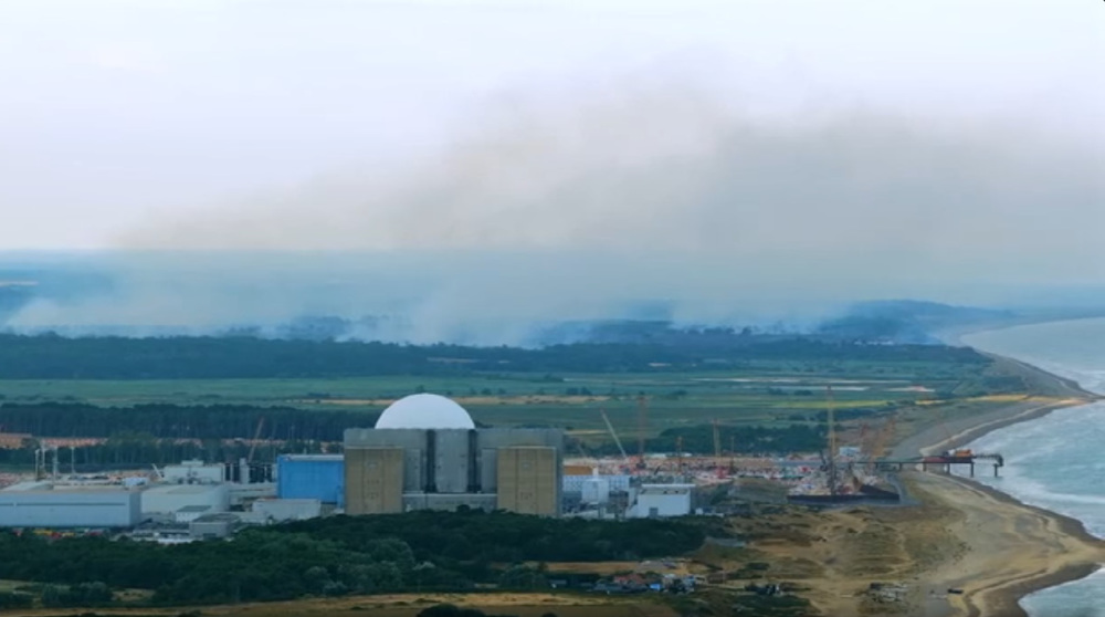 Hundreds evacuated as wildfire spreads near England’s Suffolk nuclear power station