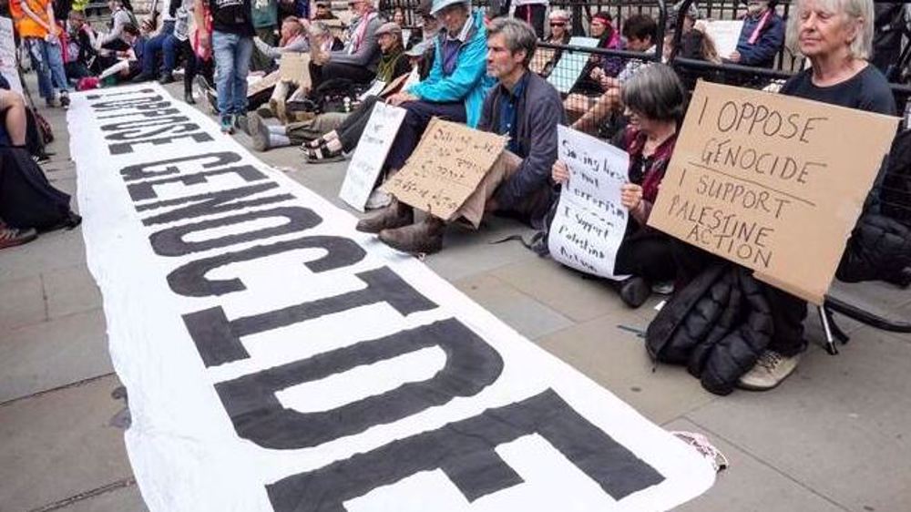 London police arrest 84-year-old priest at Palestine Action rally 