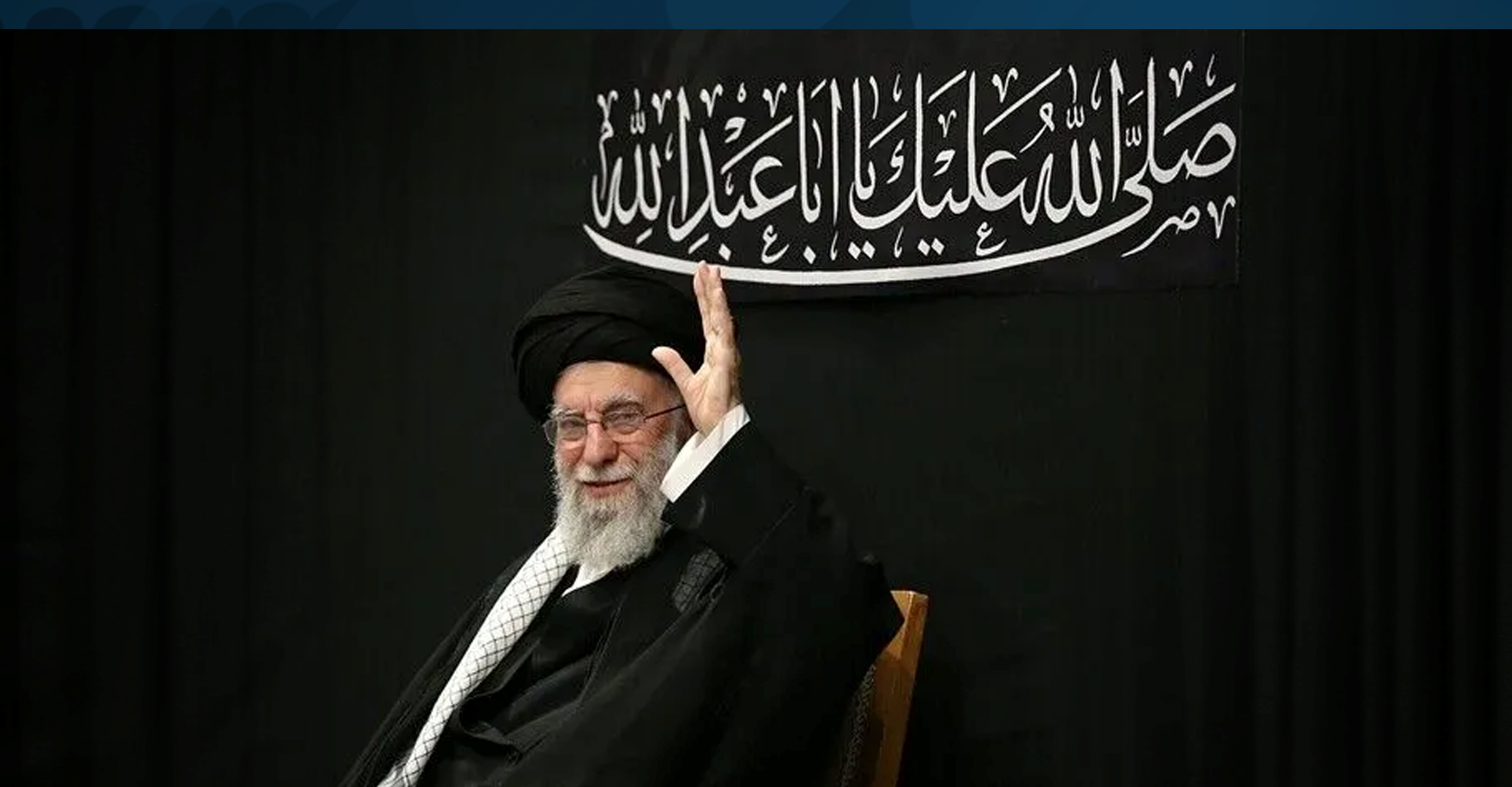 'Ayatollah Khamenei confronted Anglo-Zionist empire' 