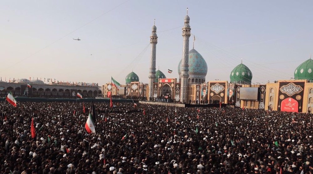 After Tehran, millions join funeral prayers for martyred Leader, family members in Qom