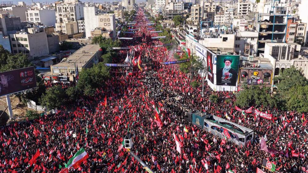 Millions bid final farewell as Martyr Leader laid to rest in Mashhad 