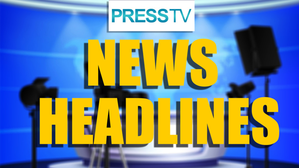 Press TV's news headslines