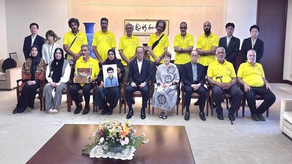 Parents of Minab boy killed in US strike visit Hiroshima on US atomic bombing anniversary