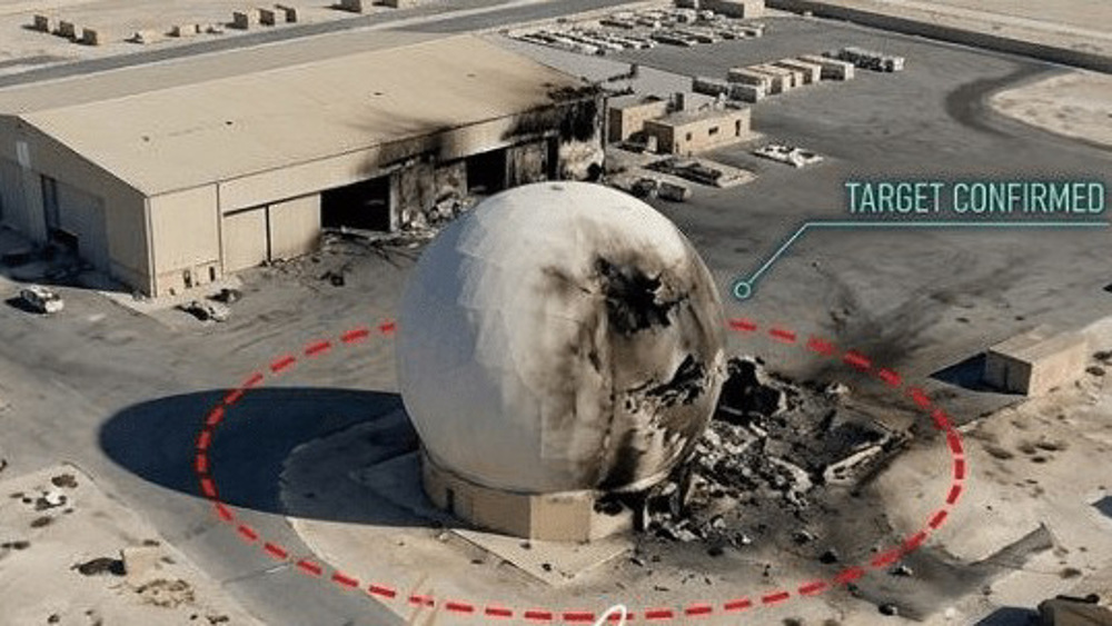 Dégâts causés par les frappes iraniennes aux sites américains dans le golfe Persique
