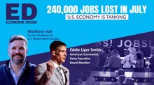 US lost over 240,000 jobs in July