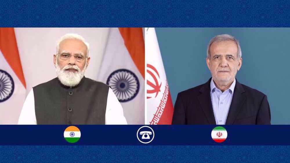 Pezeshkian: Iran seeks to strengthen comprehensive ties with India