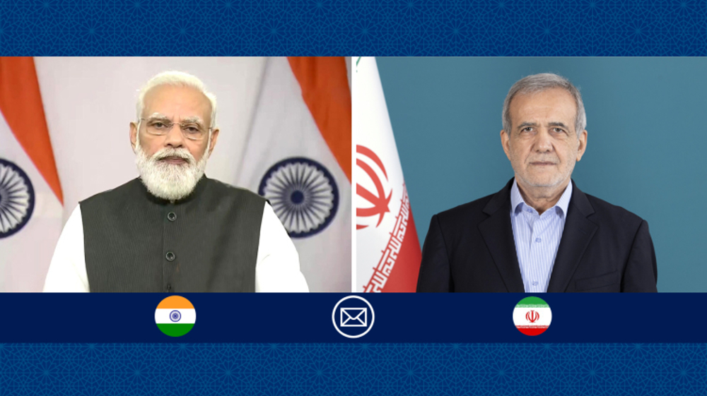 Le président Pezeshkian réaffirme l'engagement à renforcer les relations Iran-Inde